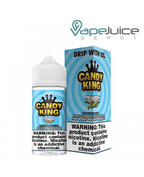 Strawberry Rolls Candy King eLiquid 100ml