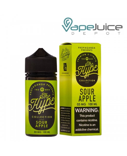 SOUR APPLE DUST Propaganda The Hype eLiquid 100ml