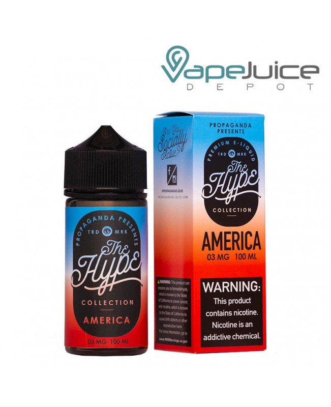 AMERICA Propaganda The Hype eLiquid 100ml