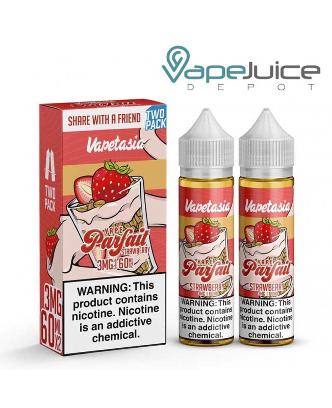 Parfait Strawberry Vapetasia eLiquid 100ml