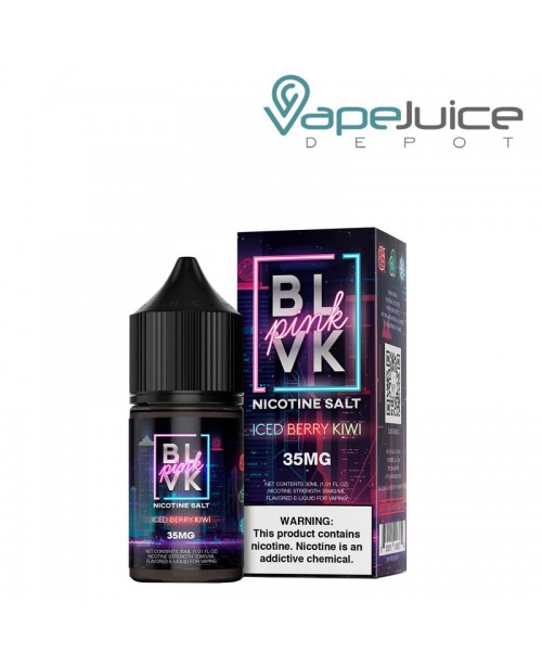 Iced Berry Kiwi Salt BLVK Pink Series 30ml