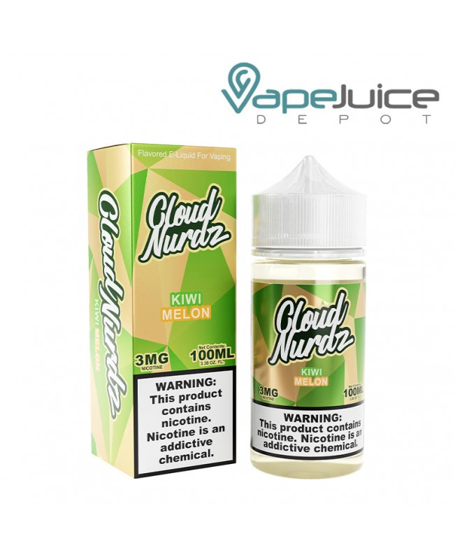 Kiwi Melon Cloud Nurdz eLiquid 100ml