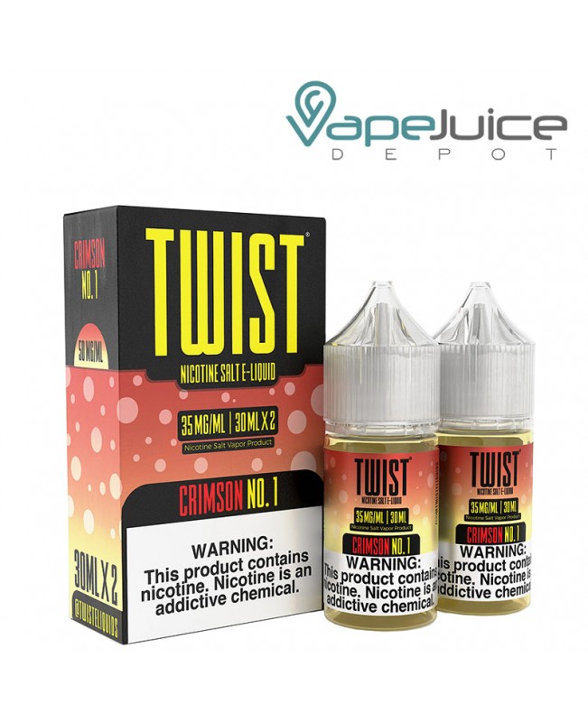 Crimson No 1 Twist Salt E-Liquid 60ml