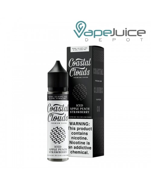 ICED Apple Peach Strawberry Coastal Clouds 60ml