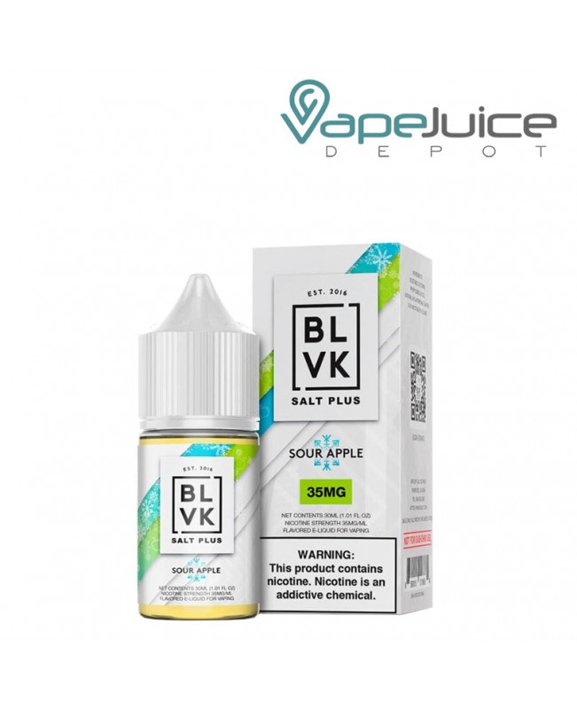 Ice Sour Apple Salt Plus BLVK Unicorn eLiquid 30ml