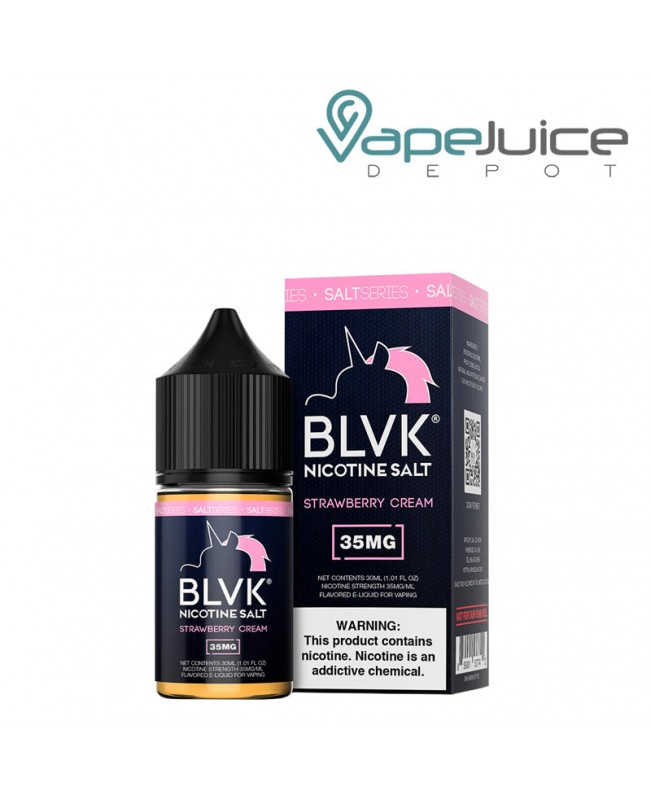 Strawberry Cream Salt BLVK Unicorn 30ml