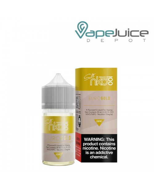 Euro Gold Naked 100 Salt eLiquid 30ml