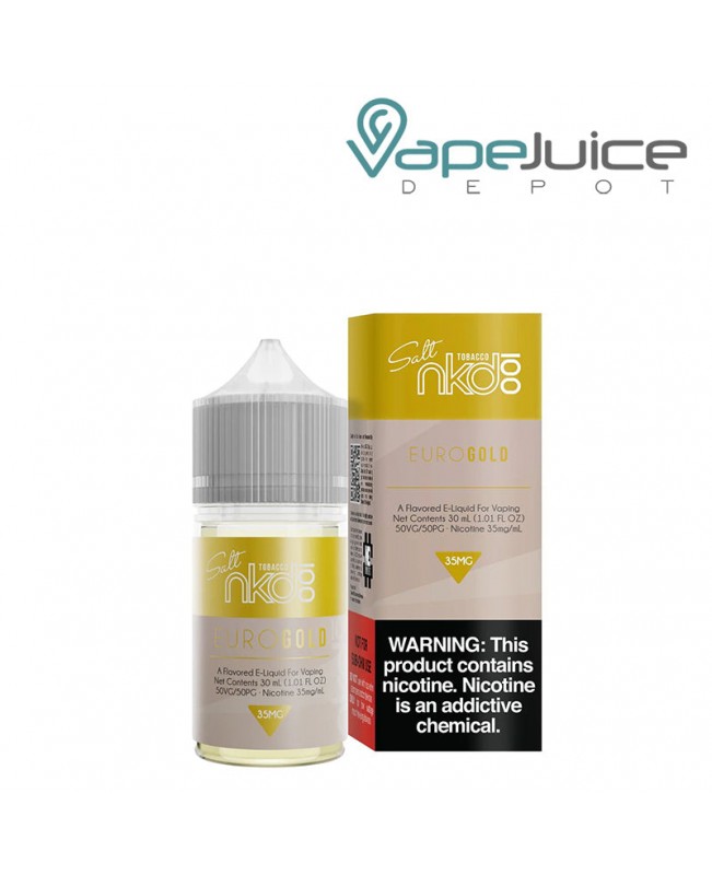 Euro Gold Naked 100 Salt eLiquid 30ml