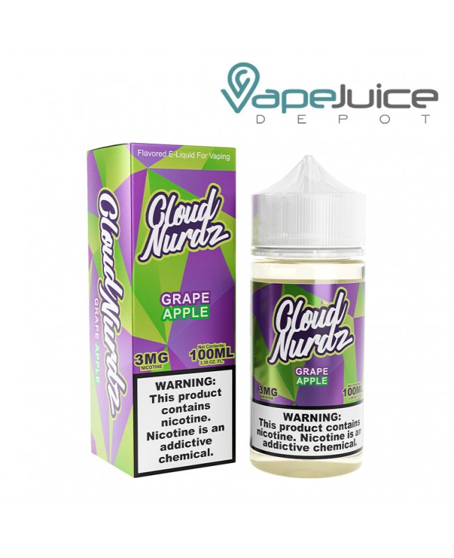 Grape Apple Cloud Nurdz eLiquid 100ml