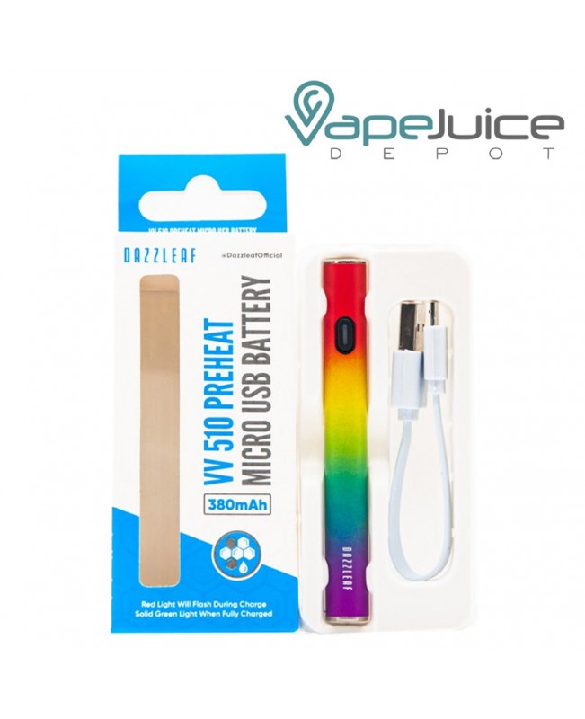 DazzLeaf VV 510 Preheat Micro USB Battery