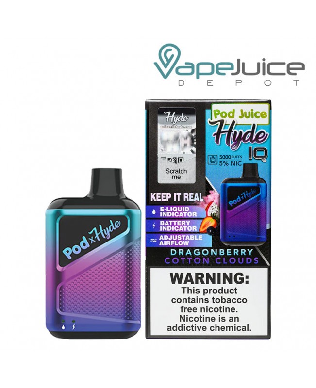 Pod Juice X Hyde IQ Disposable 5000 Puffs