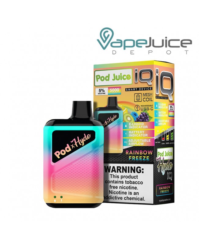 Pod Juice X Hyde IQ Disposable 5000 Puffs