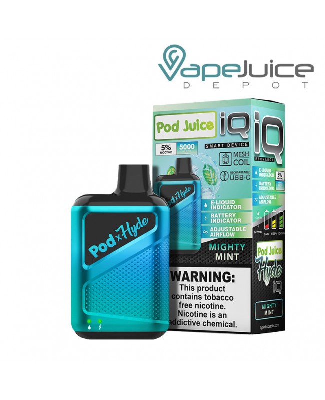 Pod Juice X Hyde IQ Disposable 5000 Puffs