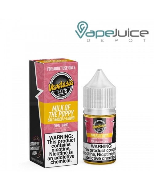 Milk Of The Poppy Vapetasia Salts 30ml