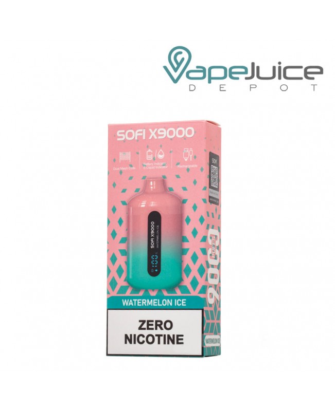 SOFI X9000 Zero Nicotine Disposable