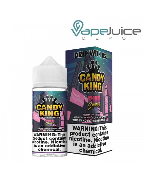 Pink Squares Candy King eLiquid 100ml