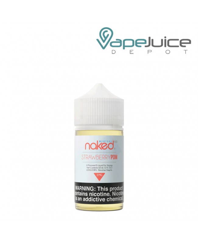 Naked 100 Menthol Strawberry Pom eLiquid 60ml