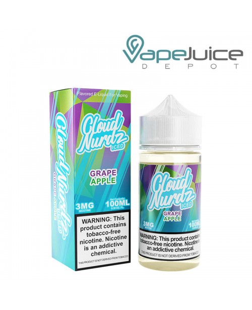 ICED Grape Apple TFN Cloud Nurdz 100ml