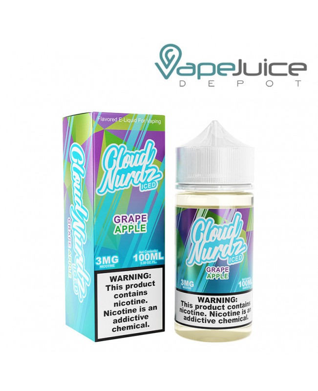 ICED Grape Apple TFN Cloud Nurdz 100ml