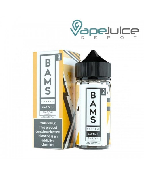 Captain Cannoli Bam Bams eLiquid 100ml