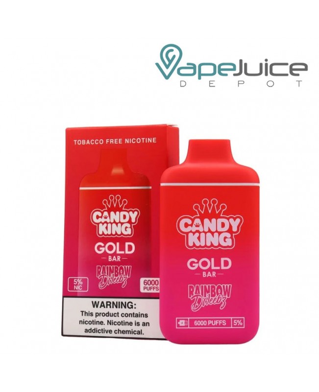 Candy King Gold Bar Disposable