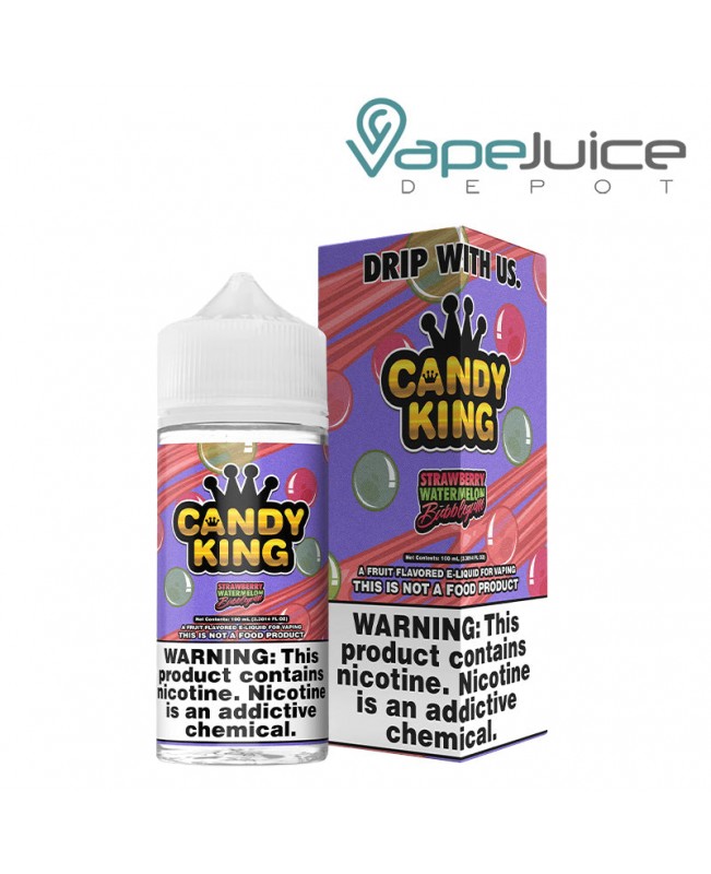 Strawberry Watermelon Bubblegum Candy King 100ml