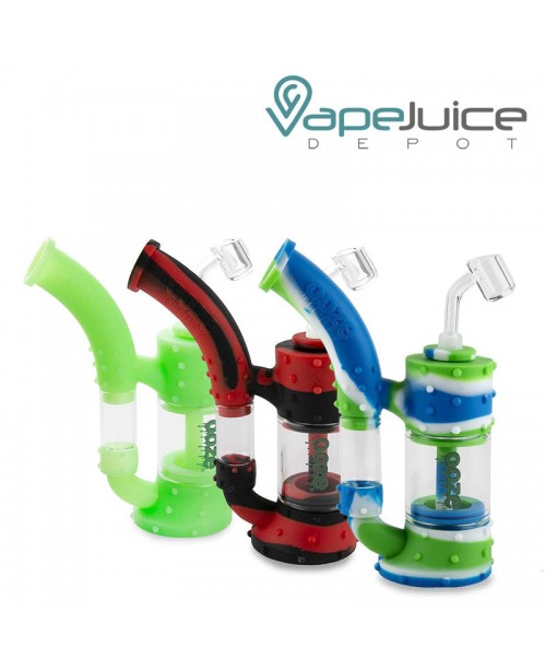 Ooze Stack Pipe Silicone Bubbler