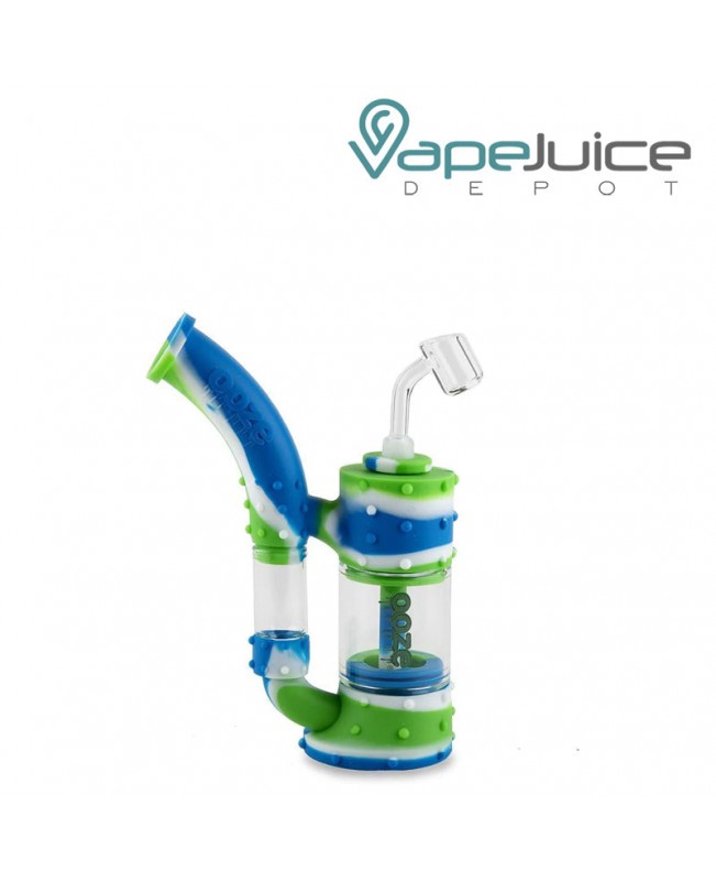 Ooze Stack Pipe Silicone Bubbler