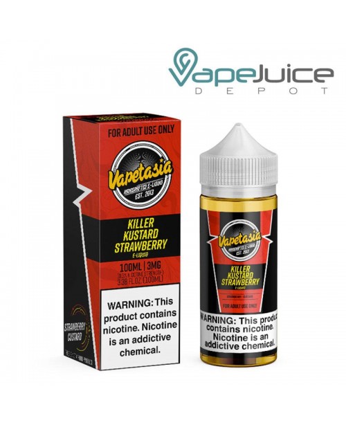 Killer Kustard Strawberry Vapetasia eLiquid 100ml