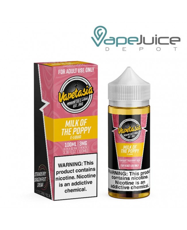 Milk Of The Poppy Vapetasia eLiquid 100ml