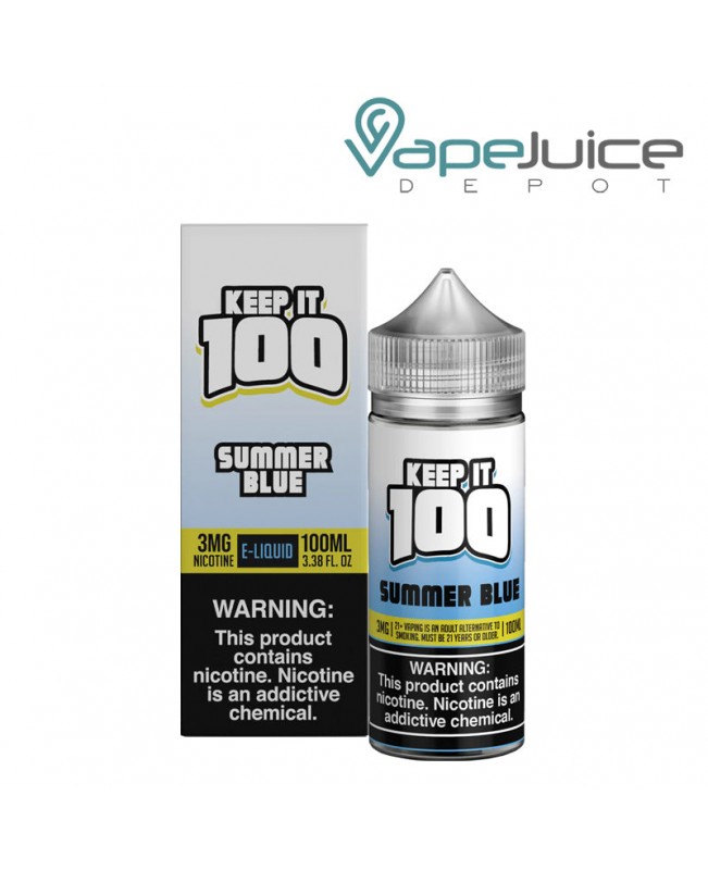 Summer Blue (OG Summer Blue) Keep It 100 TFN eLiquid