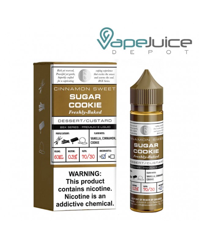 Sugar Cookie Glas Basix Series 60ml